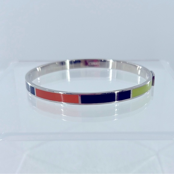 Coach Multicolor Thin Enamel Bracelet - Picture 5 of 13